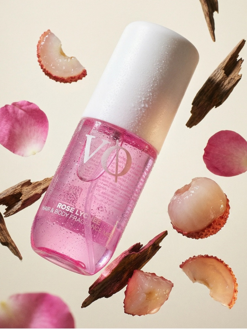 VQ Rose Lychee Hair & Body Mist